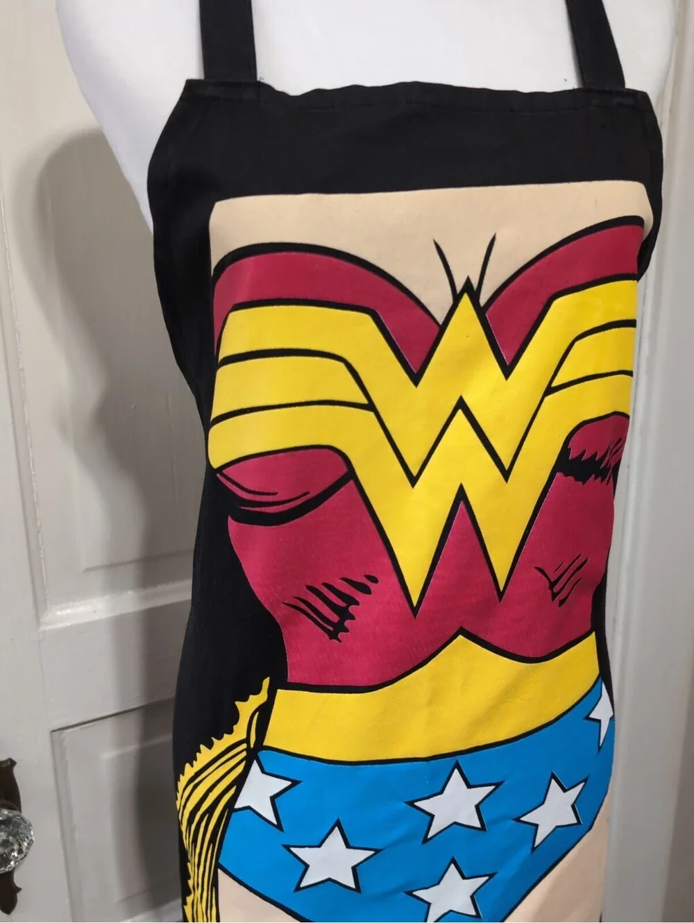 Apron Smock Super Hero DC Marvel Funny Sexy Cooking Wonder Woman(1554)E